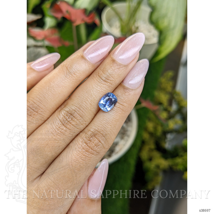 3.05 Ct. Blue Sapphire from Ceylon (Sri Lanka)