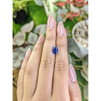 2.53 Ct. Blue Sapphire from Ceylon (Sri Lanka) Life Style