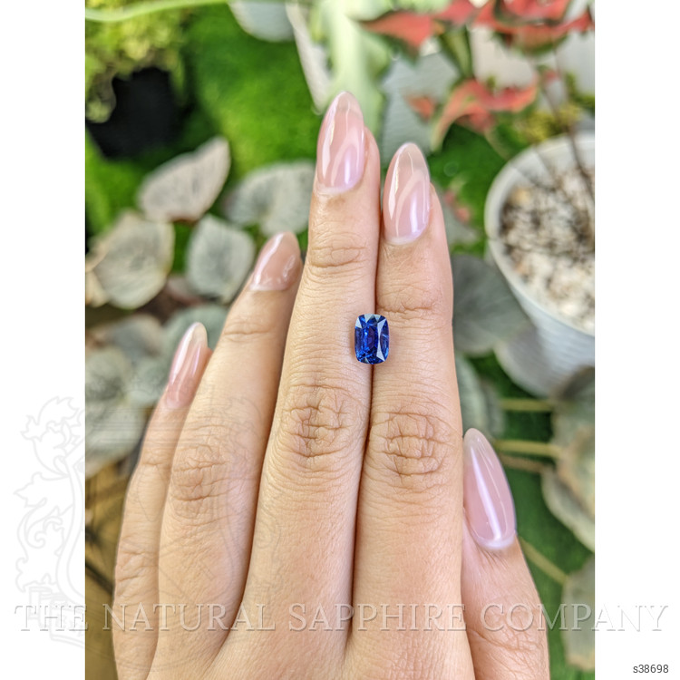 2.53 Ct. Blue Sapphire from Ceylon (Sri Lanka)
