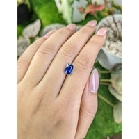 2.53 Ct. Blue Sapphire from Ceylon (Sri Lanka) Life Style