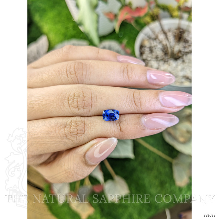 2.53 Ct. Blue Sapphire from Ceylon (Sri Lanka)