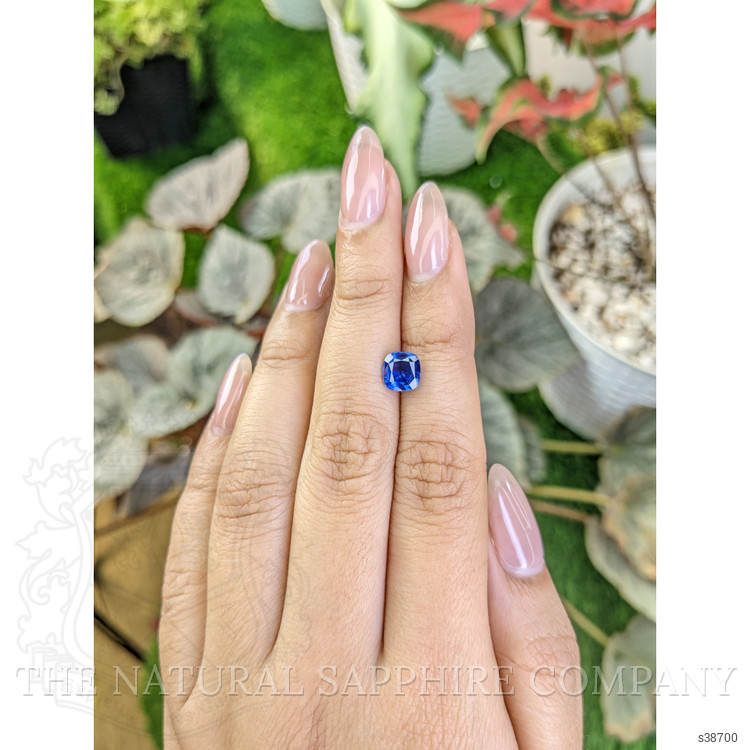 1.59 Ct. Blue Sapphire from Ceylon (Sri Lanka)