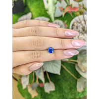1.59 Ct. Blue Sapphire from Ceylon (Sri Lanka) Life Style