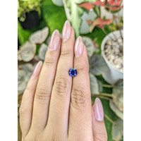 1.65 Ct. Blue Sapphire from Ceylon (Sri Lanka) Life Style