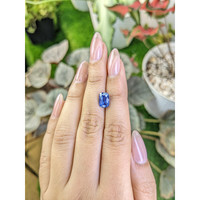 3.03 Ct. Blue Sapphire from Ceylon (Sri Lanka) Life Style