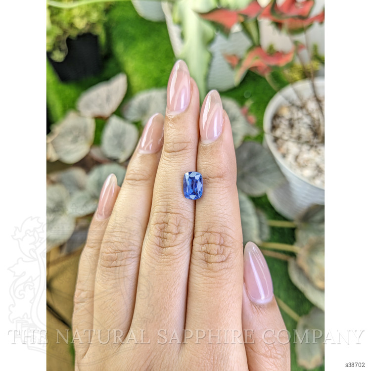 3.03 Ct. Blue Sapphire from Ceylon (Sri Lanka)