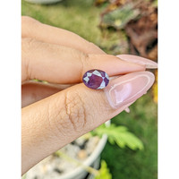 3.29 Ct. Purple Sapphire from Madagascar Life Style