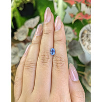 1.07 Ct. Blue Sapphire from Ceylon (Sri Lanka) Life Style