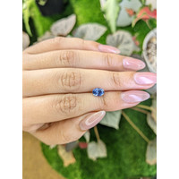 1.07 Ct. Blue Sapphire from Ceylon (Sri Lanka) Life Style