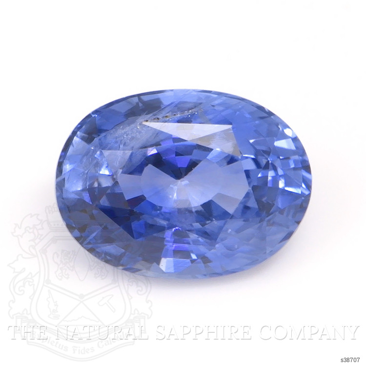 3.65 Ct. Blue Sapphire from Ceylon (Sri Lanka)