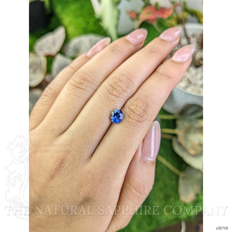 1.09 Ct. Blue Sapphire from Ceylon (Sri Lanka)