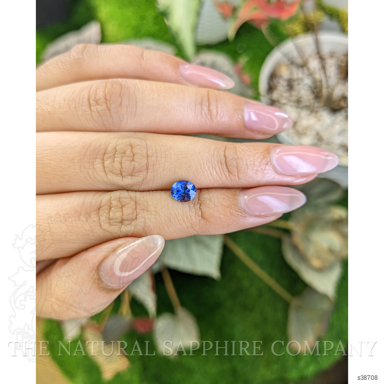 1.09 Ct. Blue Sapphire from Ceylon (Sri Lanka)