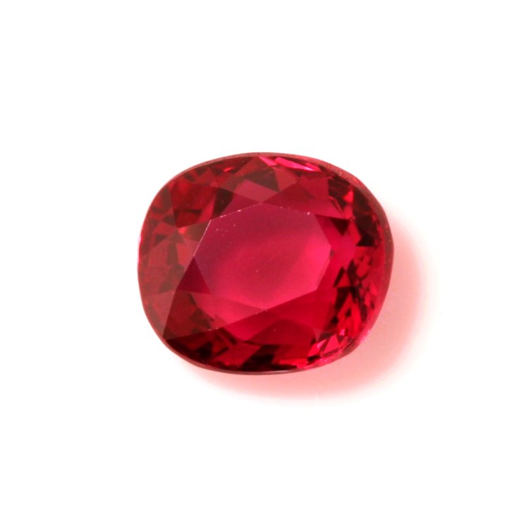 Loose Ruby - Cushion 0.87 Ct. - #S3871 | The Natural Ruby Company