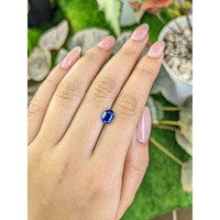 1.55 Ct. Blue Sapphire from Ceylon (Sri Lanka) Life Style