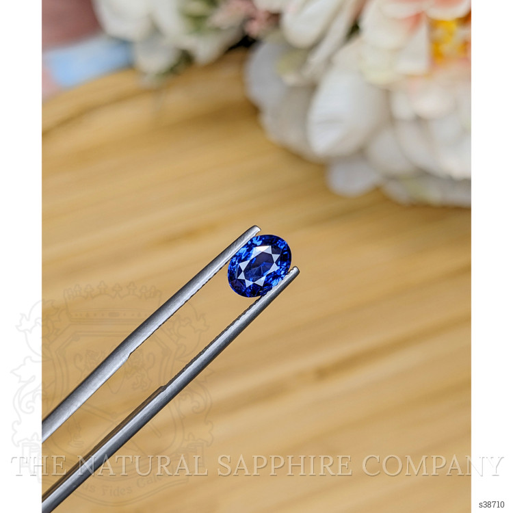 1.55 Ct. Blue Sapphire from Ceylon (Sri Lanka)