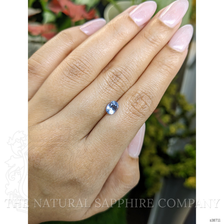 1.17 Ct. Blue Sapphire from Ceylon (Sri Lanka)