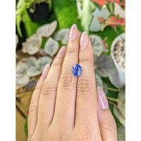 2.77 Ct. Blue Sapphire from Ceylon (Sri Lanka) Life Style