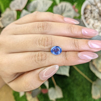 2.77 Ct. Blue Sapphire from Ceylon (Sri Lanka) Life Style