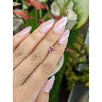 0.94 Ct. Pink Sapphire from Ceylon (Sri Lanka) Life Style