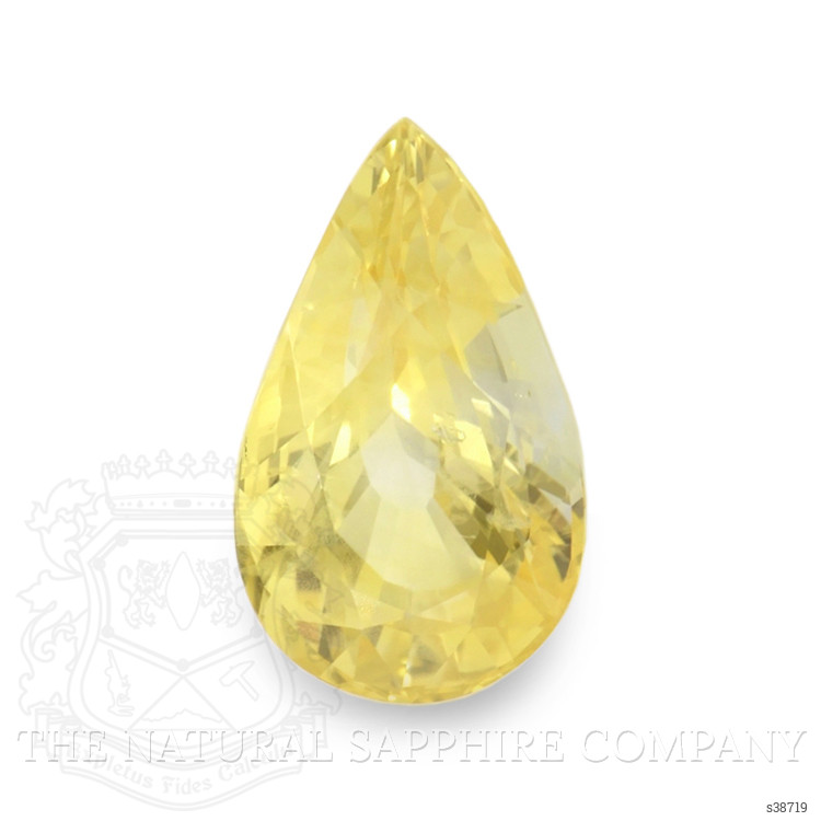 9.03 Ct. Yellow Sapphire from Ceylon (Sri Lanka)