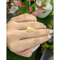 9.03 Ct. Yellow Sapphire from Ceylon (Sri Lanka) Life Style