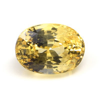 2.47 Ct. Orangish Yellow Sapphire from Ceylon (Sri Lanka) Video