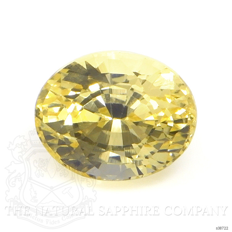 1.58 Ct. Yellow Sapphire from Ceylon (Sri Lanka)
