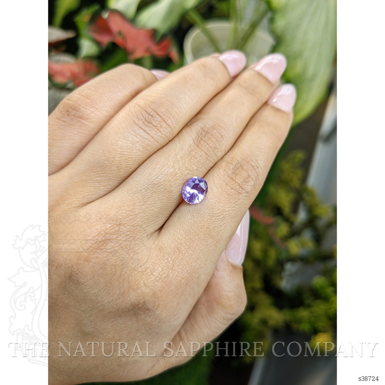 2.23 Ct. Purple Sapphire from Ceylon (Sri Lanka)