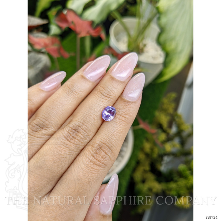 2.23 Ct. Purple Sapphire from Ceylon (Sri Lanka)