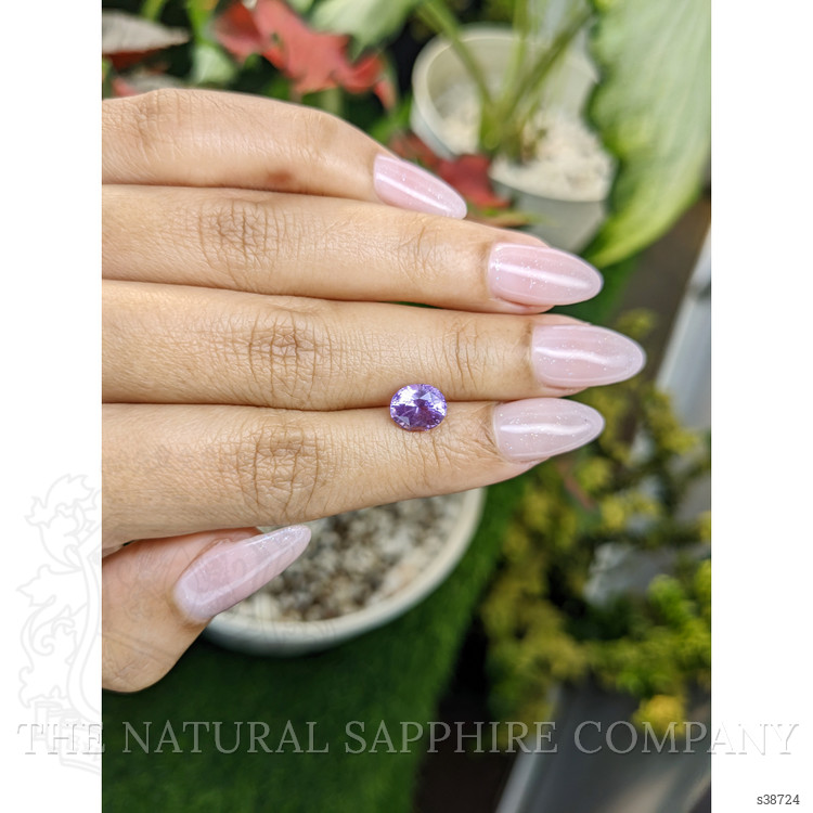 2.23 Ct. Purple Sapphire from Ceylon (Sri Lanka)