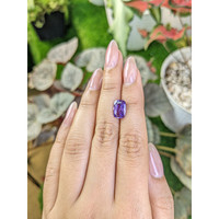 2.98 Ct. Purple Sapphire from Ceylon (Sri Lanka) Life Style