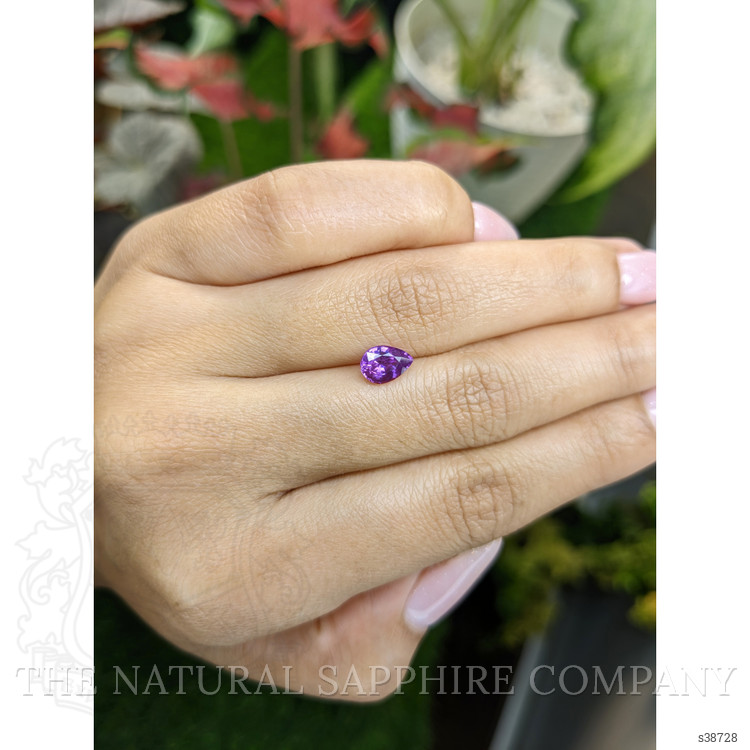 1.14 Ct. Pinkish Purple Sapphire from Ceylon (Sri Lanka)