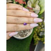 1.14 Ct. Pinkish Purple Sapphire from Ceylon (Sri Lanka) Life Style