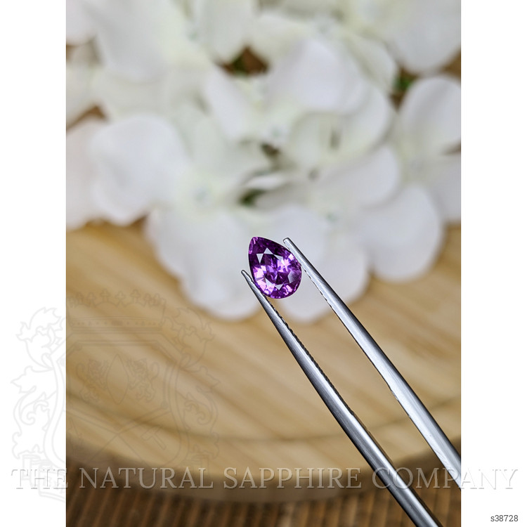1.14 Ct. Pinkish Purple Sapphire from Ceylon (Sri Lanka)