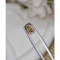 1.97 Ct. Orangish Brown Sapphire from Ceylon (Sri Lanka) Life Style
