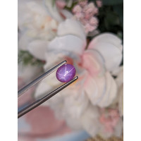 3.12 Ct. Pinkish Purple Star Sapphire from Ceylon (Sri Lanka) Life Style