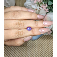 3.12 Ct. Pinkish Purple Star Sapphire from Ceylon (Sri Lanka) Life Style