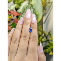 1.75 Ct. Blue Sapphire from Ceylon (Sri Lanka) Life Style