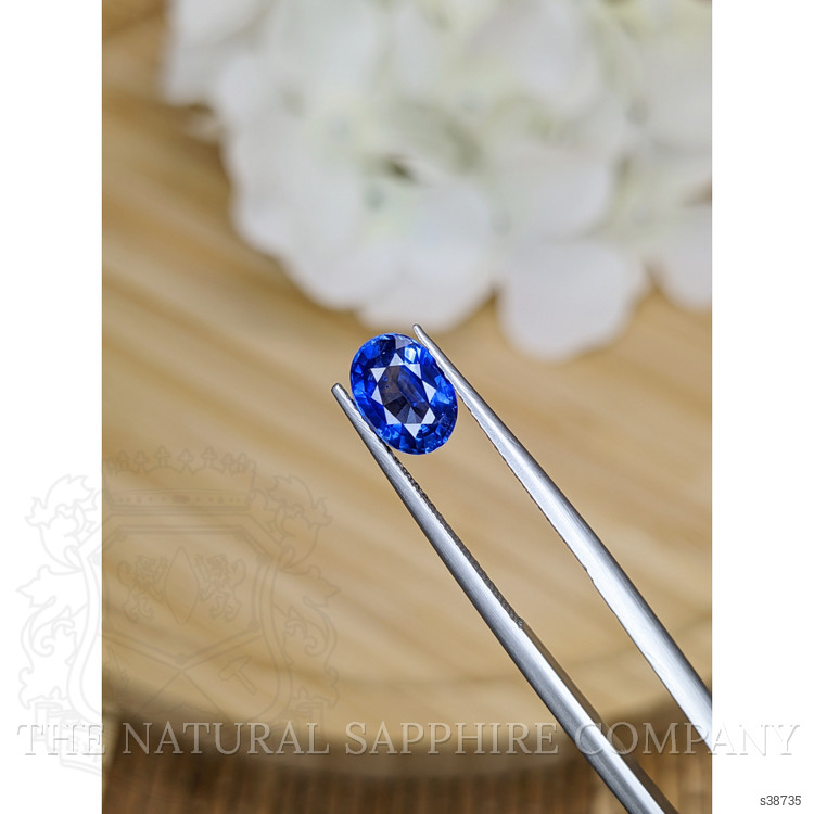 1.75 Ct. Blue Sapphire from Ceylon (Sri Lanka)