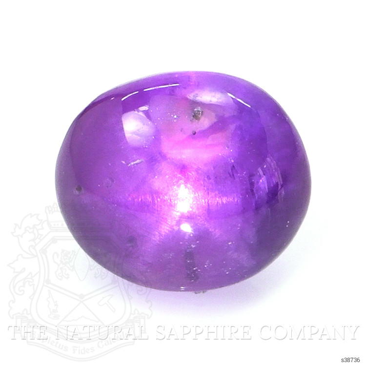 1.54 Ct. Pinkish Purple Star Sapphire from Ceylon (Sri Lanka)