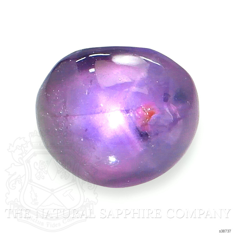 0.81 Ct. Pinkish Purple Star Sapphire from Ceylon (Sri Lanka)