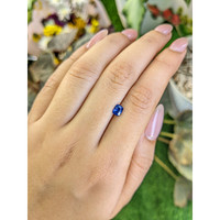0.61 Ct. Blue Sapphire from Ceylon (Sri Lanka) Life Style
