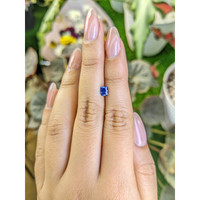 0.61 Ct. Blue Sapphire from Ceylon (Sri Lanka) Life Style