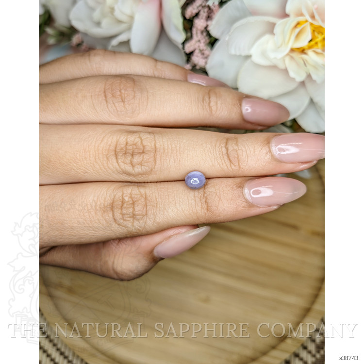 1.41 Ct. Purple Star Sapphire from Ceylon (Sri Lanka)