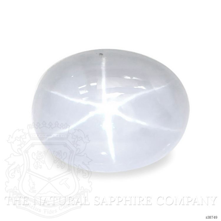 1.47 Ct. Bluish Grey Star Sapphire from Ceylon (Sri Lanka)