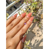 0.79 Ct. Pinkish Purple Star Sapphire from Ceylon (Sri Lanka) Life Style