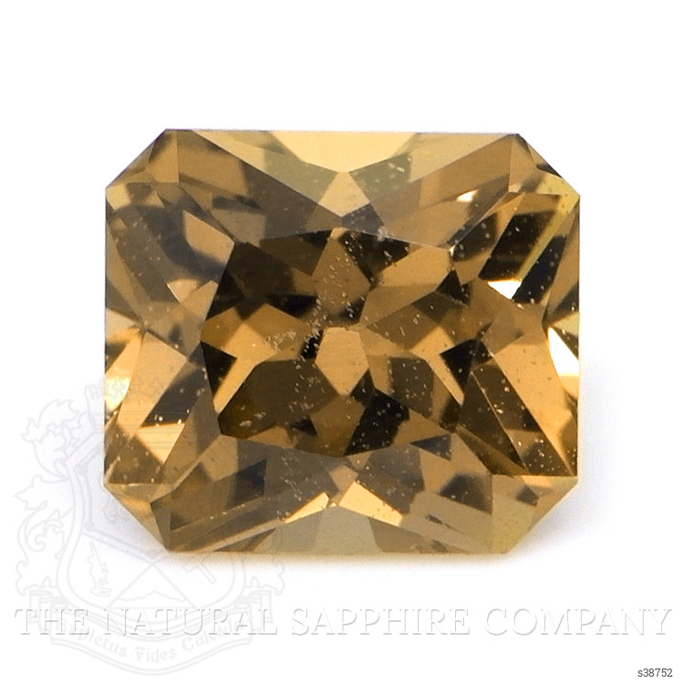 1.65 Ct. Yellowish Brown Sapphire from Ceylon (Sri Lanka)