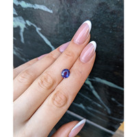 2.02 Ct. Purple Sapphire from Ceylon (Sri Lanka) Life Style