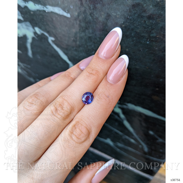 2.02 Ct. Purple Sapphire from Ceylon (Sri Lanka)