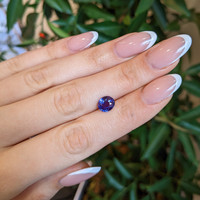 2.02 Ct. Purple Sapphire from Ceylon (Sri Lanka) Life Style